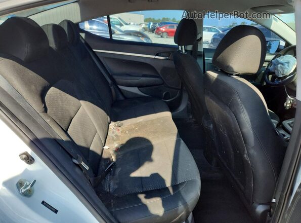 5NPD74LF8KH449453 2019 HYUNDAI ELANTRA White Հետևի նստատեղերի տեսք