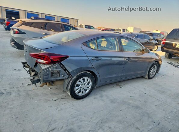 5NPD74LF8KH492934 2019 HYUNDAI ELANTRA Gray Հետևի աջ
