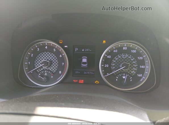 5NPD74LF8LH556343 2020 HYUNDAI ELANTRA Silver უკანა სავარძლების ხედი