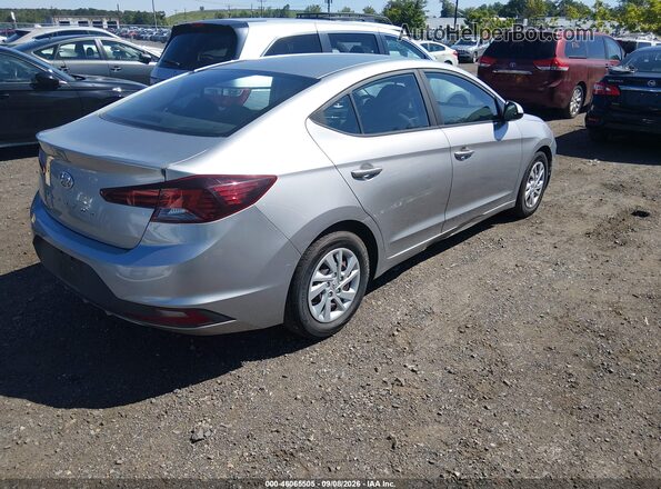 5NPD74LF8LH556343 2020 HYUNDAI ELANTRA Silver უკანა მარჯვენა