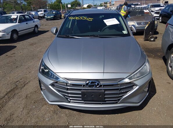 5NPD74LF8LH556343 2020 HYUNDAI ELANTRA Silver წინა ხედი
