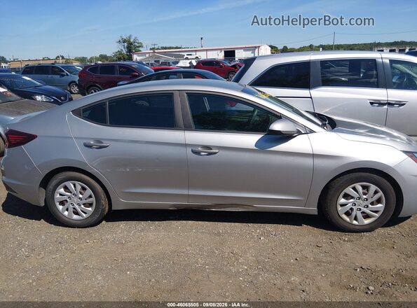 5NPD74LF8LH556343 2020 HYUNDAI ELANTRA Silver უკანა სალონის ხედი