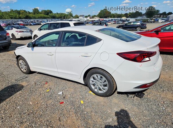 5NPD74LF8LH590203 2020 HYUNDAI ELANTRA Белый Задняя левая четверть