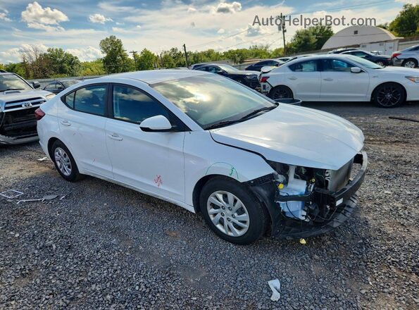 5NPD74LF8LH590203 2020 HYUNDAI ELANTRA Белый Передняя правая четверть