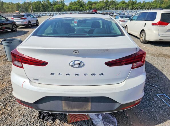 5NPD74LF8LH590203 2020 HYUNDAI ELANTRA Белый Вид сзади