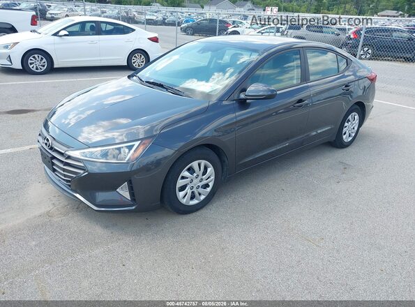 5NPD74LF8LH603189 2020 HYUNDAI ELANTRA Black Передня ліва чверть