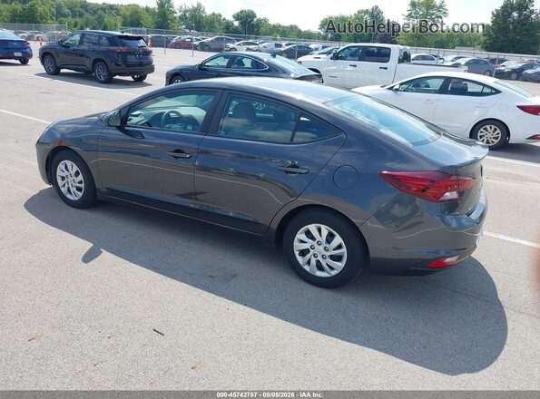 5NPD74LF8LH603189 2020 HYUNDAI ELANTRA Black Задня ліва чверть