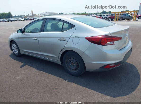 5NPD74LF8LH615231 2020 HYUNDAI ELANTRA Silver უკანა მარცხენა