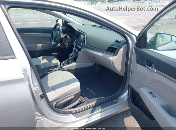 5NPD74LF8LH615231 2020 HYUNDAI ELANTRA Silver წინა სალონის ხედი