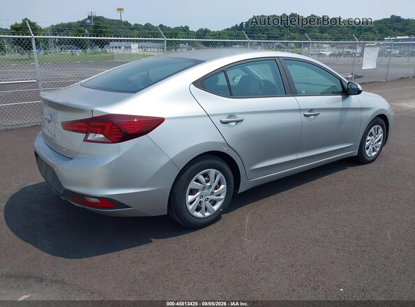 5NPD74LF8LH615231 2020 HYUNDAI ELANTRA Silver უკანა მარჯვენა