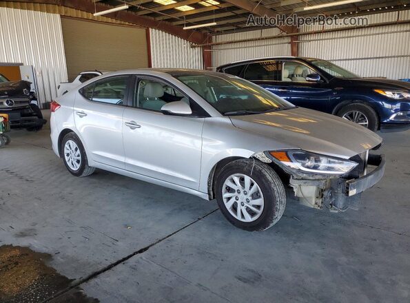 5NPD74LF9HH087173 2017 HYUNDAI ELANTRA Silver Front right