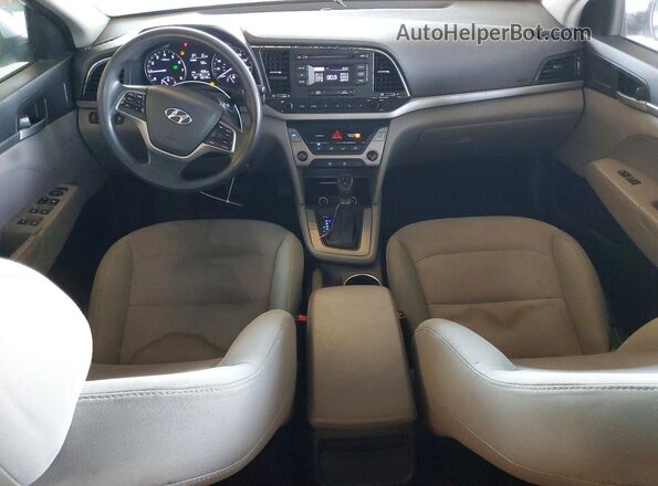 5NPD74LF9HH087173 2017 HYUNDAI ELANTRA Silver Dashboard view