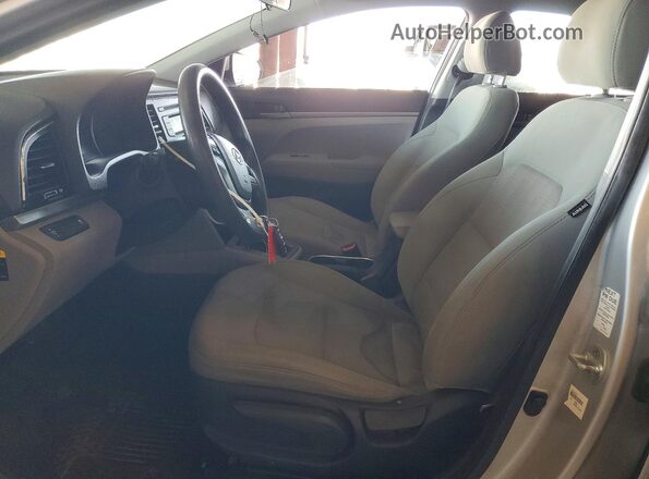 5NPD74LF9HH087173 2017 HYUNDAI ELANTRA Silver Front interior view