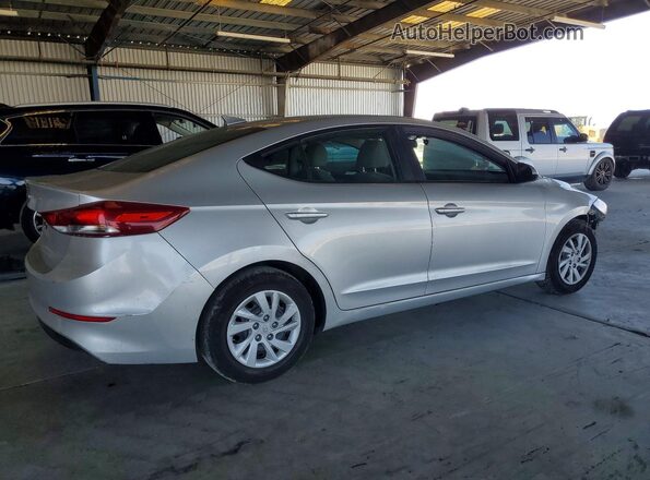 5NPD74LF9HH087173 2017 HYUNDAI ELANTRA Silver Rear right