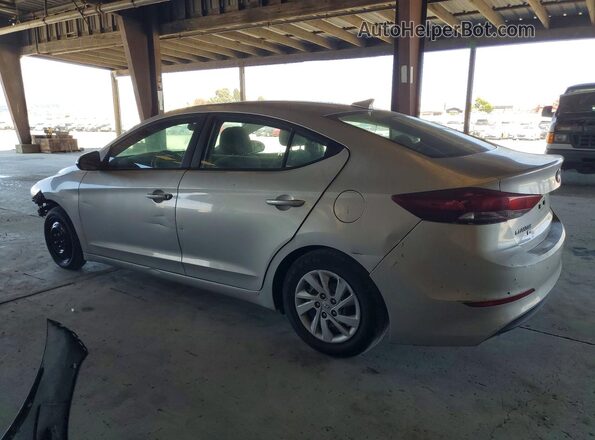 5NPD74LF9HH087173 2017 HYUNDAI ELANTRA Silver Rear left