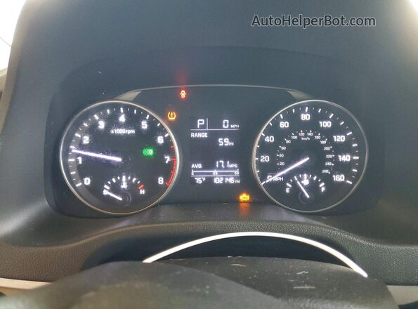 5NPD74LF9HH087173 2017 HYUNDAI ELANTRA Silver Instrument cluster view