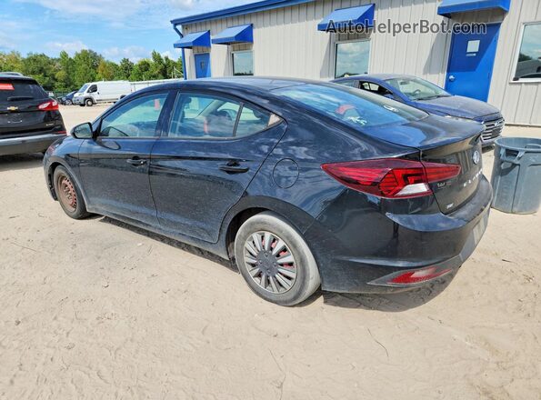 5NPD74LF9KH457450 2019 HYUNDAI ELANTRA Black Rear left