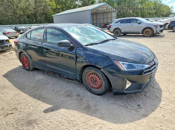 5NPD74LF9KH457450 2019 HYUNDAI ELANTRA Black Front right