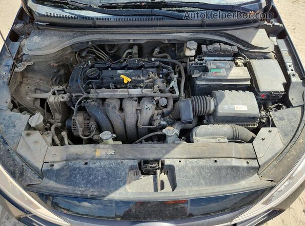 5NPD74LF9KH457450 2019 HYUNDAI ELANTRA Black Rear interior view