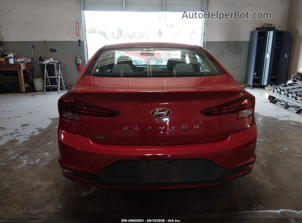 5NPD74LF9KH487743 2019 HYUNDAI ELANTRA Red 