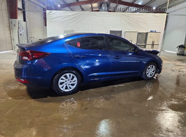 5NPD74LF9KH494112 2019 HYUNDAI ELANTRA Blue Trasero derecho