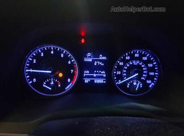 5NPD74LF9KH494112 2019 HYUNDAI ELANTRA Blue Vista del cuadro de instrumentos