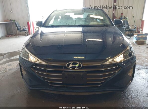 5NPD74LF9KH494630 2019 HYUNDAI ELANTRA Синий Вид спереди