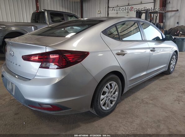 5NPD74LF9LH600995 2020 HYUNDAI ELANTRA Silver Задня права чверть