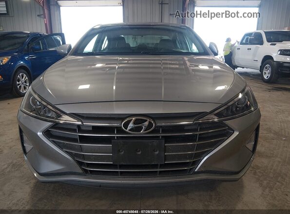 5NPD74LF9LH600995 2020 HYUNDAI ELANTRA Silver Вид щитка приладів
