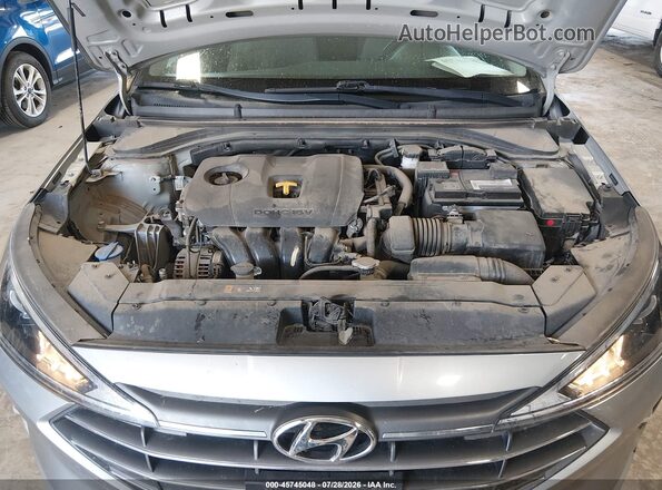 5NPD74LF9LH600995 2020 HYUNDAI ELANTRA Silver Вид ззаду