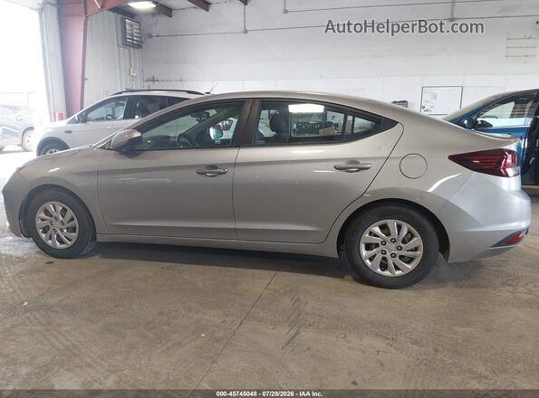 5NPD74LF9LH600995 2020 HYUNDAI ELANTRA Silver Панорамний вид салону 360°