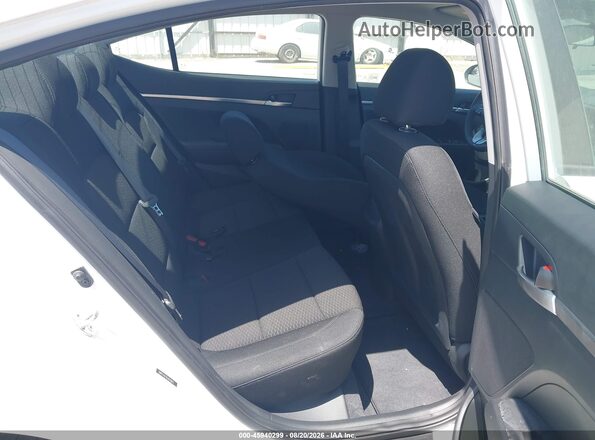 5NPD74LF9LH610815 2020 HYUNDAI ELANTRA White Vista de la etiqueta del VIN
