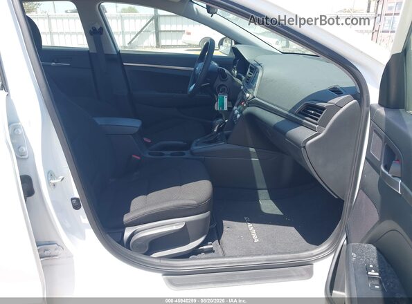 5NPD74LF9LH610815 2020 HYUNDAI ELANTRA White Vista interior delantera