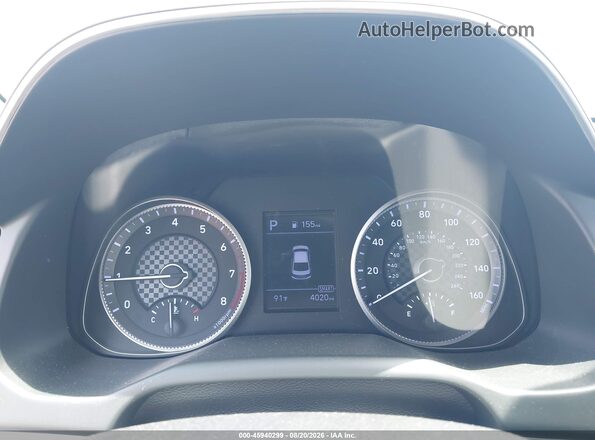 5NPD74LF9LH610815 2020 HYUNDAI ELANTRA White Vista de los asientos traseros