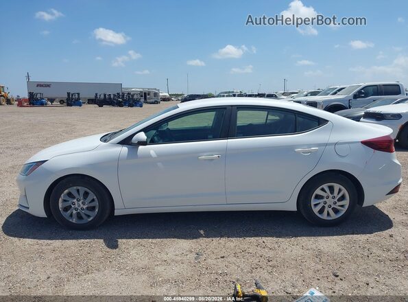 5NPD74LF9LH610815 2020 HYUNDAI ELANTRA White Vista interior de 360 grados