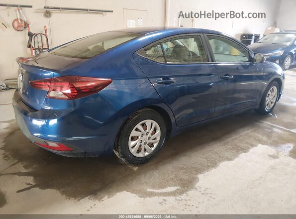 5NPD74LF9LH611298 2020 HYUNDAI ELANTRA Blue Trasero derecho