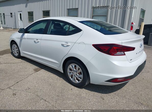 5NPD74LF9LH613259 2020 HYUNDAI ELANTRA Белый Задняя левая четверть