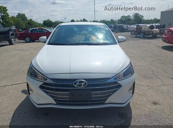 5NPD74LF9LH613259 2020 HYUNDAI ELANTRA Белый Панорамный вид салона 360°