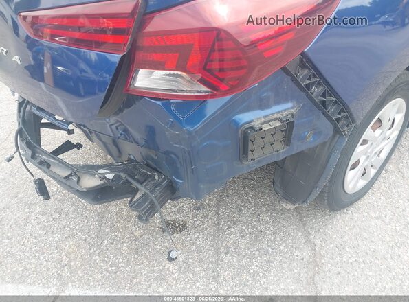 5NPD74LF9LH615867 2020 HYUNDAI ELANTRA Blue Вид задньої частини салону