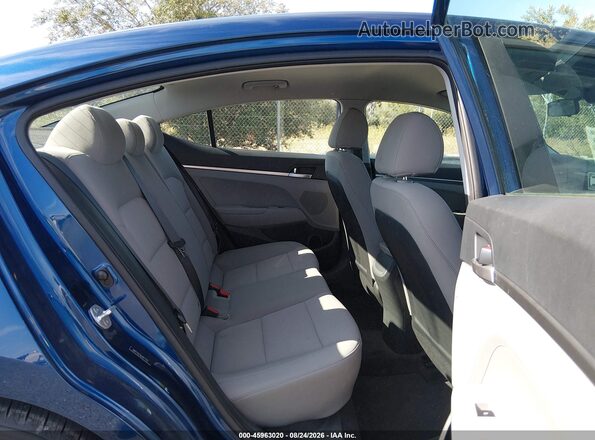 5NPD74LF9LH617733 2020 HYUNDAI ELANTRA Blue Вид наклейки з VIN-кодом