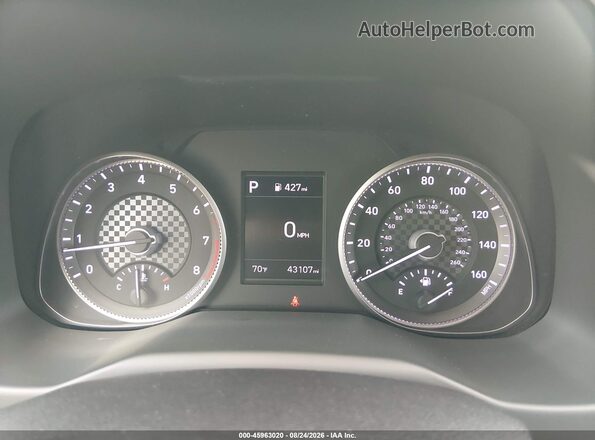 5NPD74LF9LH617733 2020 HYUNDAI ELANTRA Blue Вид задніх сидінь