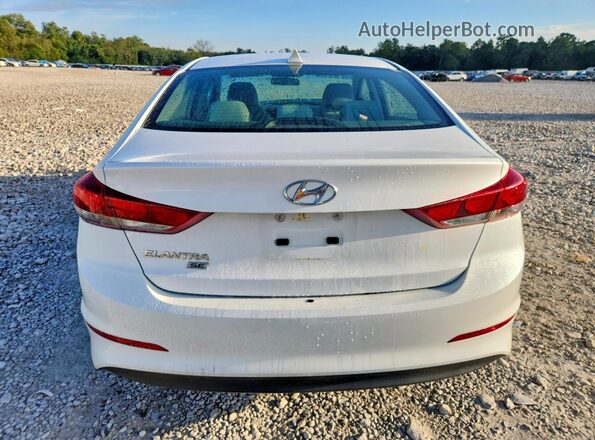 5NPD74LFXHH069829 2017 HYUNDAI ELANTRA White Vista trasera
