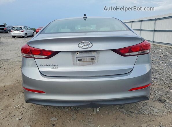 5NPD74LFXHH157313 2017 HYUNDAI ELANTRA Silver Widok z tyłu