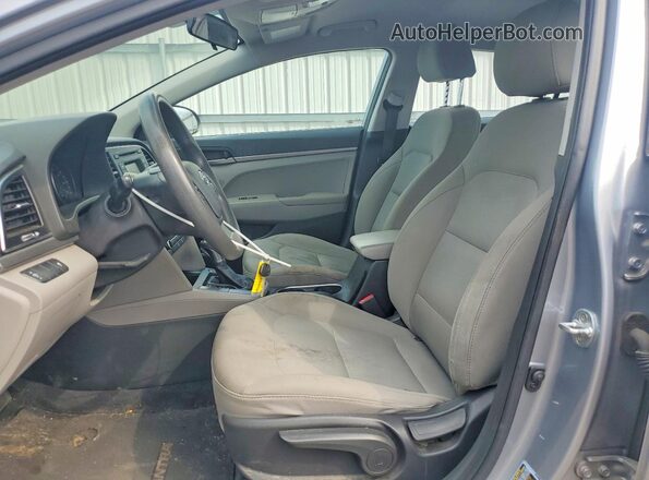 5NPD74LFXHH157313 2017 HYUNDAI ELANTRA Silver Widok wnętrza z przodu