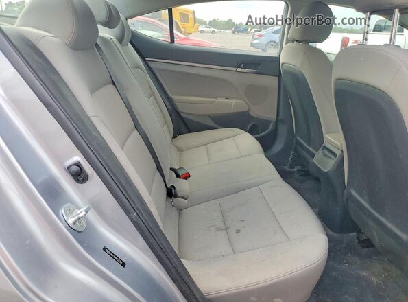 5NPD74LFXHH157313 2017 HYUNDAI ELANTRA Silver Widok tylnych siedzeń