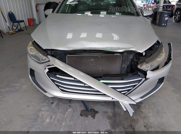 5NPD74LFXJH376102 2018 HYUNDAI ELANTRA Silver Vista del cuadro de instrumentos