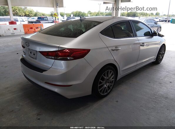 5NPD74LFXJH376102 2018 HYUNDAI ELANTRA Silver Trasero derecho