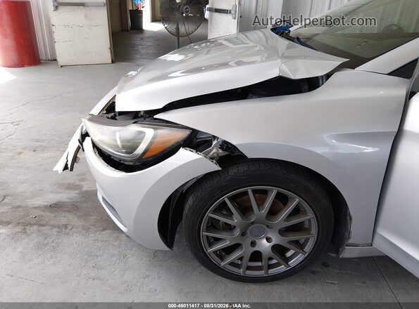 5NPD74LFXJH376102 2018 HYUNDAI ELANTRA Silver Vista frontal