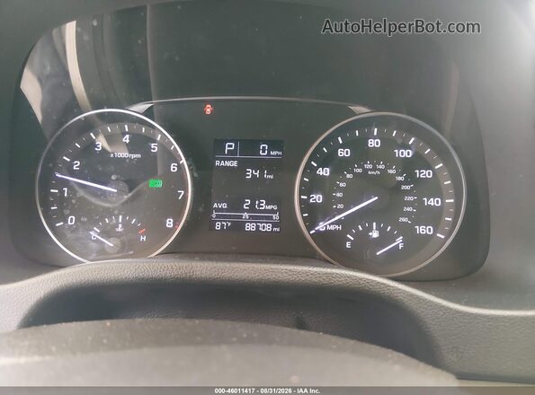 5NPD74LFXJH376102 2018 HYUNDAI ELANTRA Silver Vista de los asientos traseros