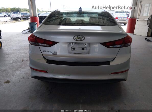 5NPD74LFXJH376102 2018 HYUNDAI ELANTRA Silver 
